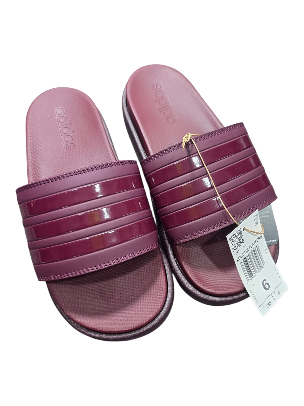 adidas Adilette Comfort Platform Slide Sandals